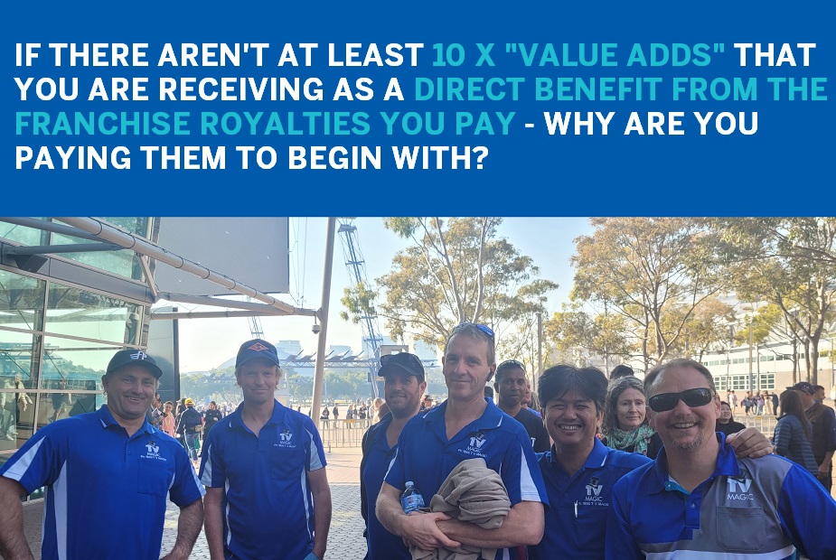 WHY PAY FRANCHISE FEES