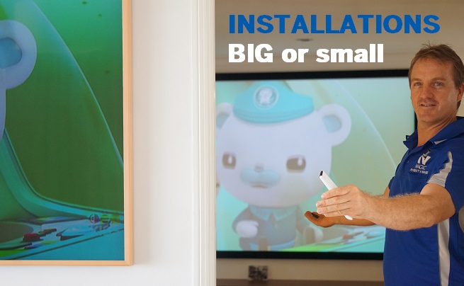 big or small installations