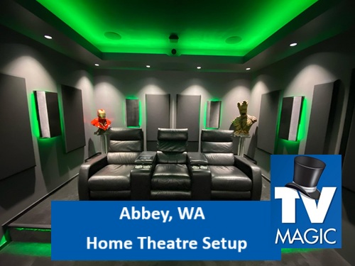Abbey WA Home Theatre Setup