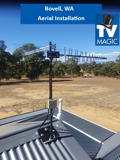 Bovell WA Aerial Installation