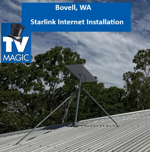 Bovell WA Starlink Internet Installation