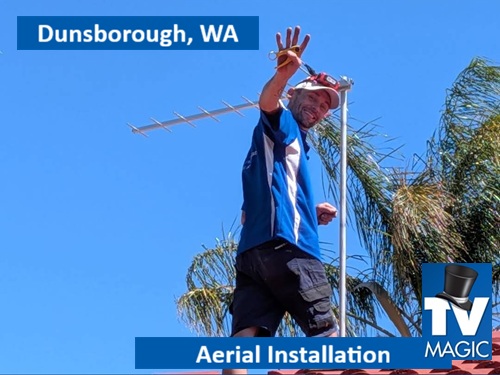 Dunsborough WA Aerial Installation