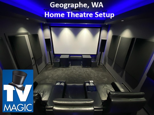 Geographe WA Home Theatre Setup