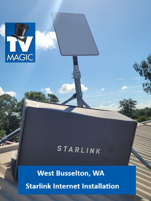 West Busselton WA Starlink Internet Installation