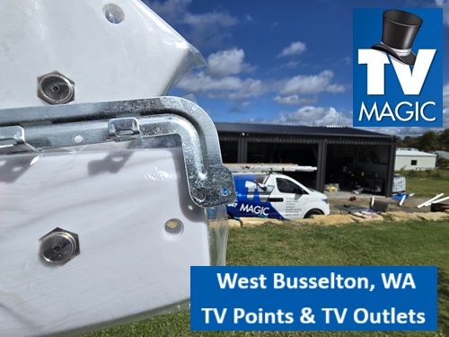 West Busselton WA TV Points and TV Outlets
