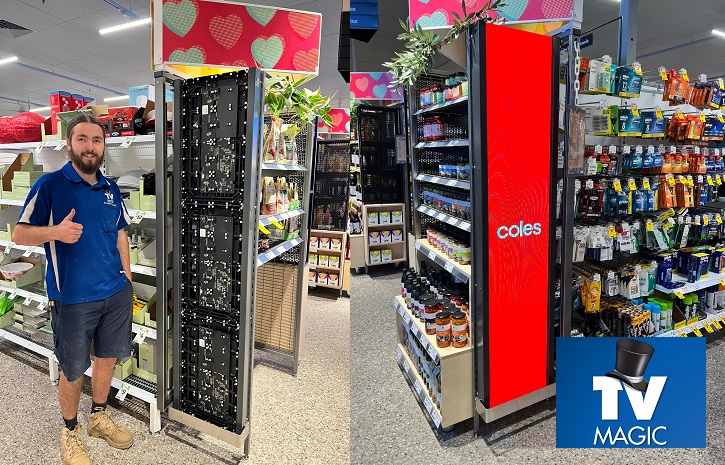 Coles LED Aisles 2026