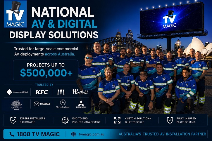 Commercial Installations by TV Magic