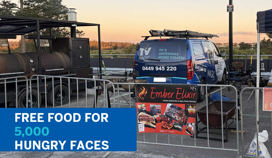 FREE FOOD CLIENT APPRECIATION BBQ TV MAGIC