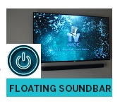 Floating Sound Bar Button