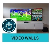 video wall button