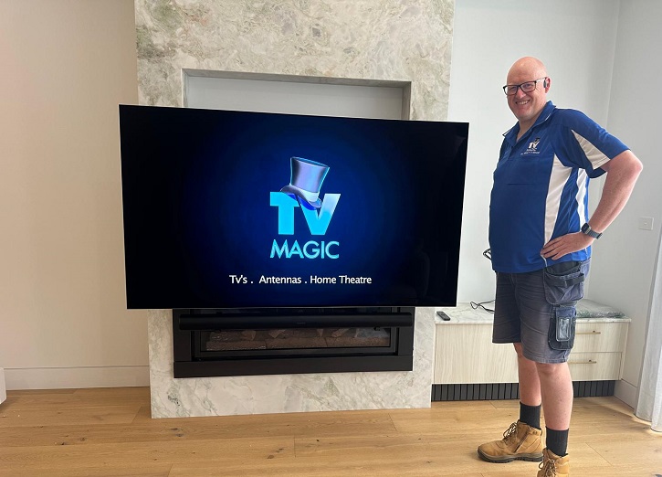 Above Fireplace full motion bracket 2026