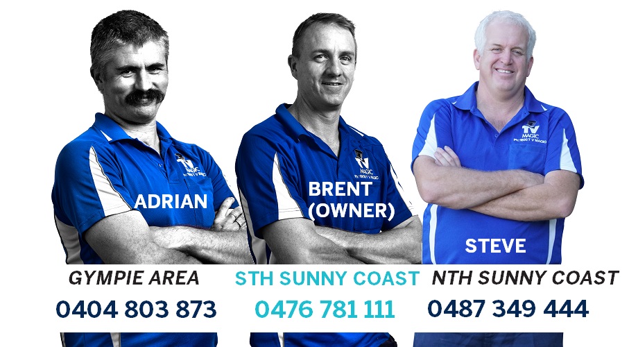BRENT STEVE ADRIAN SUNSHINE COAST TECHNICIANS