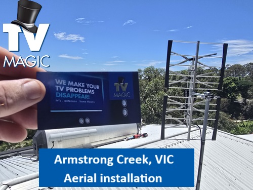 Armstrong Creek VIC Aerial Installation