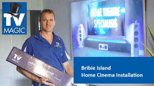 Bribie Island Home Cinema Installation